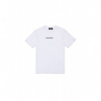 Slouch Fit Camiseta White  DSQUARED2