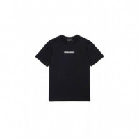Slouch Fit Camiseta Black  DSQUARED2