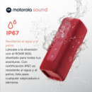 Altavoz Bluetooth Motorola ROKR 600 30W Rojo