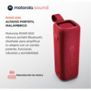 Altavoz Bluetooth Motorola ROKR 600 30W Rojo