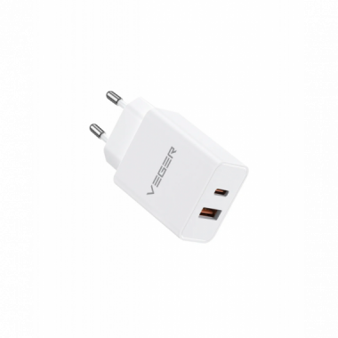 Cargador de pared 20w 1A+1C VLS202U-VEGER