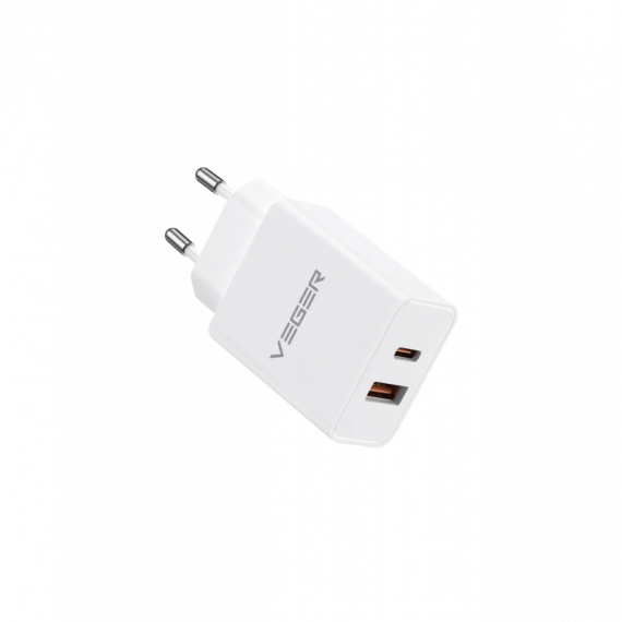 Cargador de pared 20w 1A+1C VLS202U-VEGER
