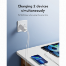 Cargador de pared 20w 1A+1C VLS202U-VEGER