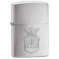 ZIPPO Mechero Acero con Escudo de la Fuerza Aérea