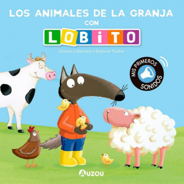 Lobito, libro sonidos animales de la granja