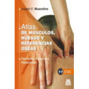 Atlas de m�sculos, huesos y referencias �seas (Libro + CD) (Color)
