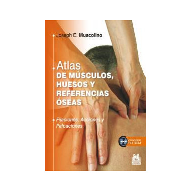 Atlas de m�sculos, huesos y referencias �seas (Libro + CD) (Color)
