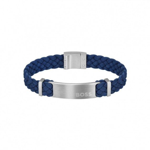 PULSERA C/ TRENZADA AZUL