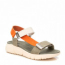 Xti Sandalias Khaki 144112-KAKI