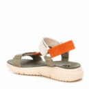 Xti Sandalias Khaki 144112-KAKI