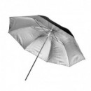 Paragua de 33" Negro y Plata  ULTRAPIX