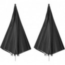 Paragua de 33" Negro y Plata  ULTRAPIX