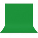 Fondo de tela para kit de estudio verde 3x6m