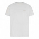 Camiseta con logotipo bordado