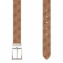 Cinturón Bucarest con Logotipo 4G  GUESS