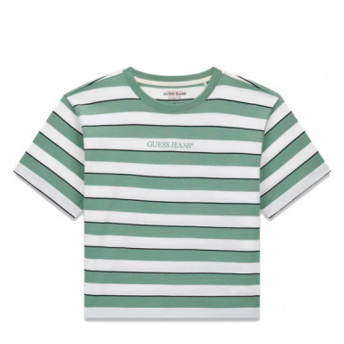 Camiseta de Rayas W6RI19 K8HM0  GUESS