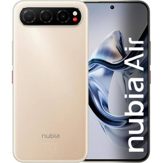 ZTE SMARTPHONE NUBIA AIR TITANIUM DESERT 6,78 FHD+ 8+12GB/256GB 20MP/50MP