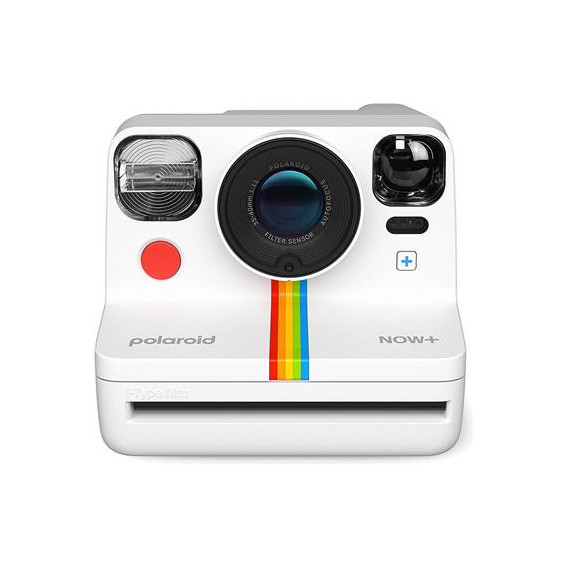 POLAROID Camara Instantanea Analogica Now+ Blanco 2ºGEN 251 con Bateria Recargable,bluetooth