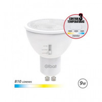 ELBAT Bombilla Led EB0278 9W 810LM 3 Modos Luz Calida/luz Blanca/ Luz Fria