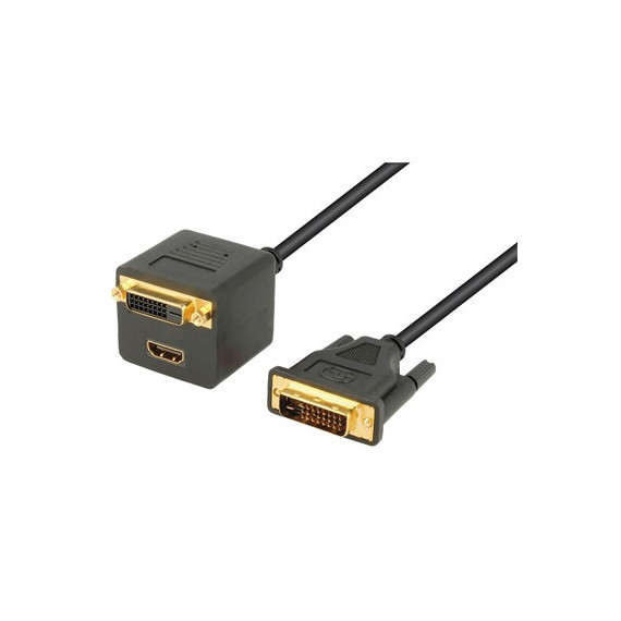 NIMO Adaptador Dvi-d/m a Dvi+hdmi/h CON164