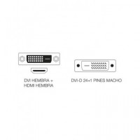 NIMO Adaptador Dvi-d/m a Dvi+hdmi/h CON164