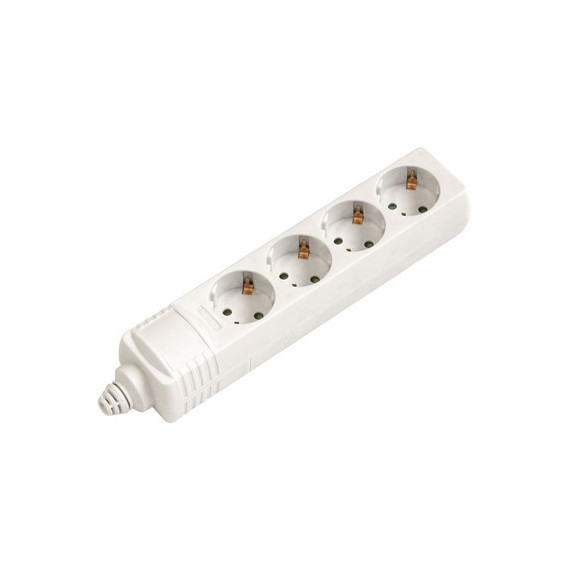 NIMO Regleta SIN CABLE/SIN INTERRUPTOR Con 4 Enchufes y Interruptor MEL256