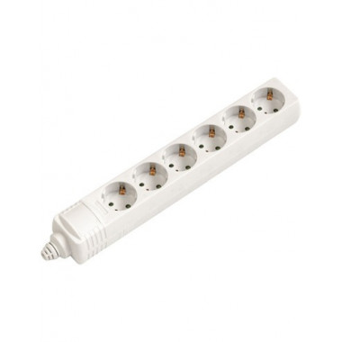 NIMO Regleta SIN CABLE/SIN INTERRUPTOR Con 6 Enchufes y Interruptor MEL258