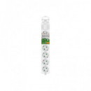 NIMO Regleta SIN CABLE/SIN INTERRUPTOR Con 6 Enchufes y Interruptor MEL258