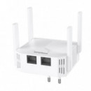 Repetidor Wifi 1200M + Router 100M Blanco XO