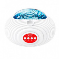 Lampara Proyector Estrellas y Galaxias YH12 Blanco XO