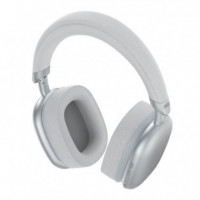 Auriculares BLUETOOTH con Cancelación de Ruido BE55 Plata XO