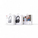 Auriculares BLUETOOTH con Cancelación de Ruido BE55 Plata XO