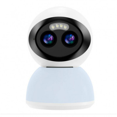 Camara Interior de Doble Espejo CR15 Blanco XO