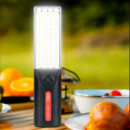 Linterna Solar Led YH17 Negra XO