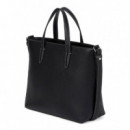 Minibolso Tote con Logotipo Metálico  KARL LAGERFELD JEANS