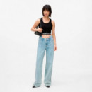 Camiseta sin Mangas con Banda Decorada con Logotipo  KARL LAGERFELD JEANS