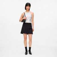 Camiseta de Canalé con Acabado Encerado  KARL LAGERFELD JEANS