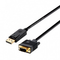 Cable Displayport M a VGA M 2M.