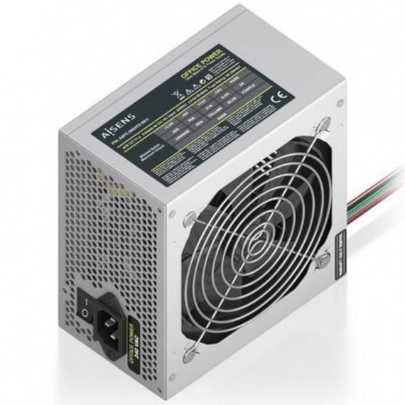 AISENS Fuente de Alimentacion ASPC-500ATX-SEO/ 500W/ Ventilador 12CM