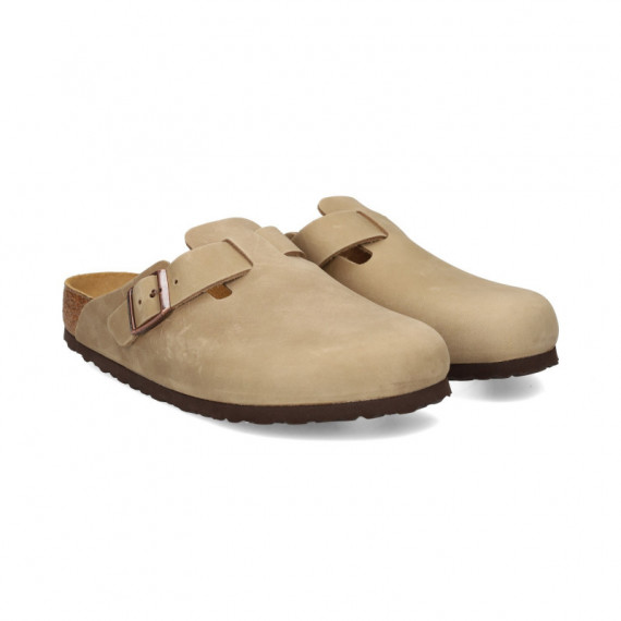 Zueco Hebilla Grass Cuero  BIRKENSTOCK