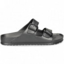 Pala 2 Hebillas Eva Gris Oscuro  BIRKENSTOCK