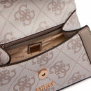 BOLSO  KARNILLA LOGO FLAP SHOULDER BAG