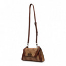 BOLSO  KARNILLA LOGO FLAP SHOULDER BAG