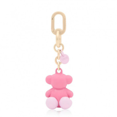Llavero Pink metal Key ring Bold Bear