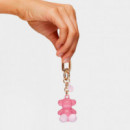Llavero Pink metal Key ring Bold Bear