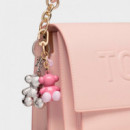 Llavero Pink metal Key ring Bold Bear