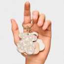 Llavero Key ring Triple Bear