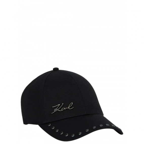 KARL LAGERFELD - K/signature Studs Visor Cap - 1RC - B1W33012/1RC