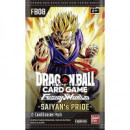 Sobres Cartas Dragon Ball Coleccionables Fusion World: Saiyan's Pride Inglés  BANDAI