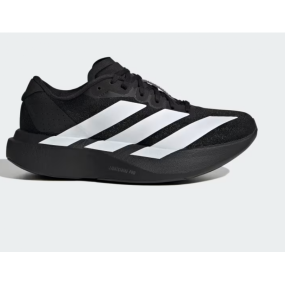 adizero Evo SL J CBLACK/FTWWHT/CARBON ADIDAS